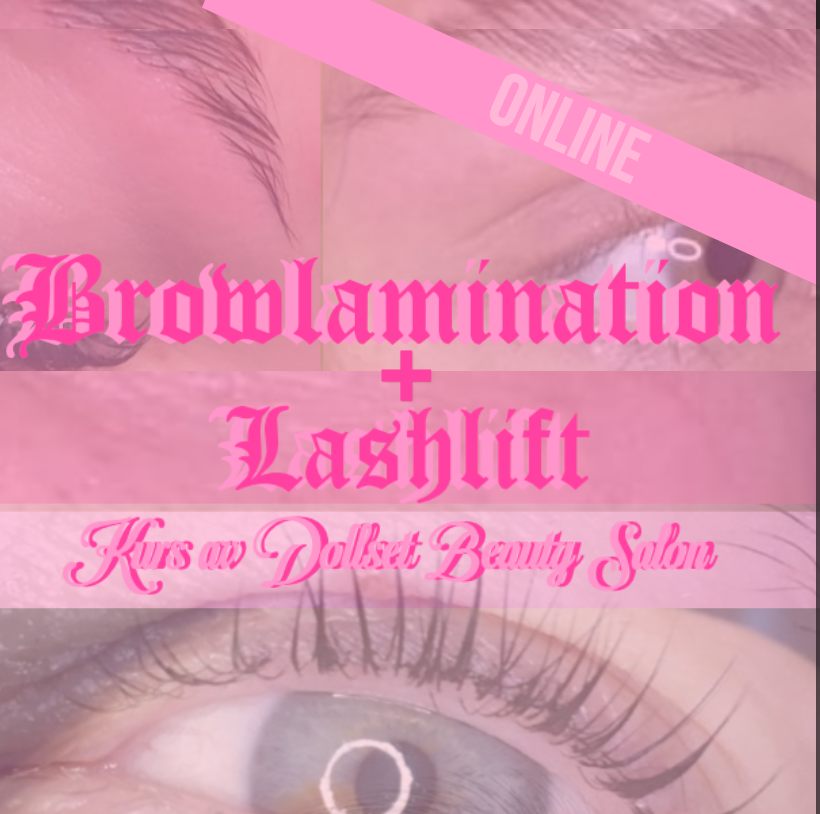 browlamination + lashlift kurs (ONLINE)