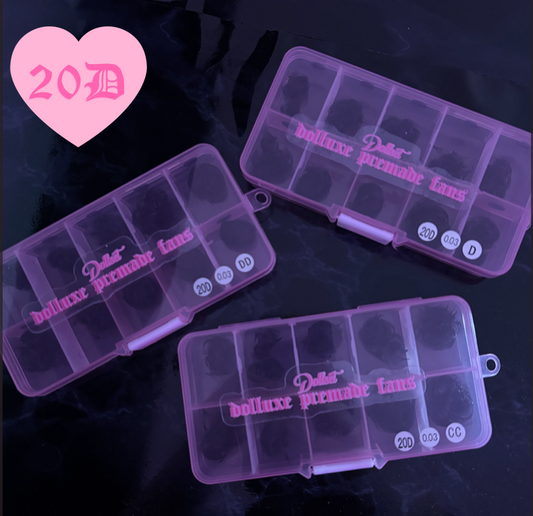 Dolluxe Premade Fans - Mixed Box 20D 0.03